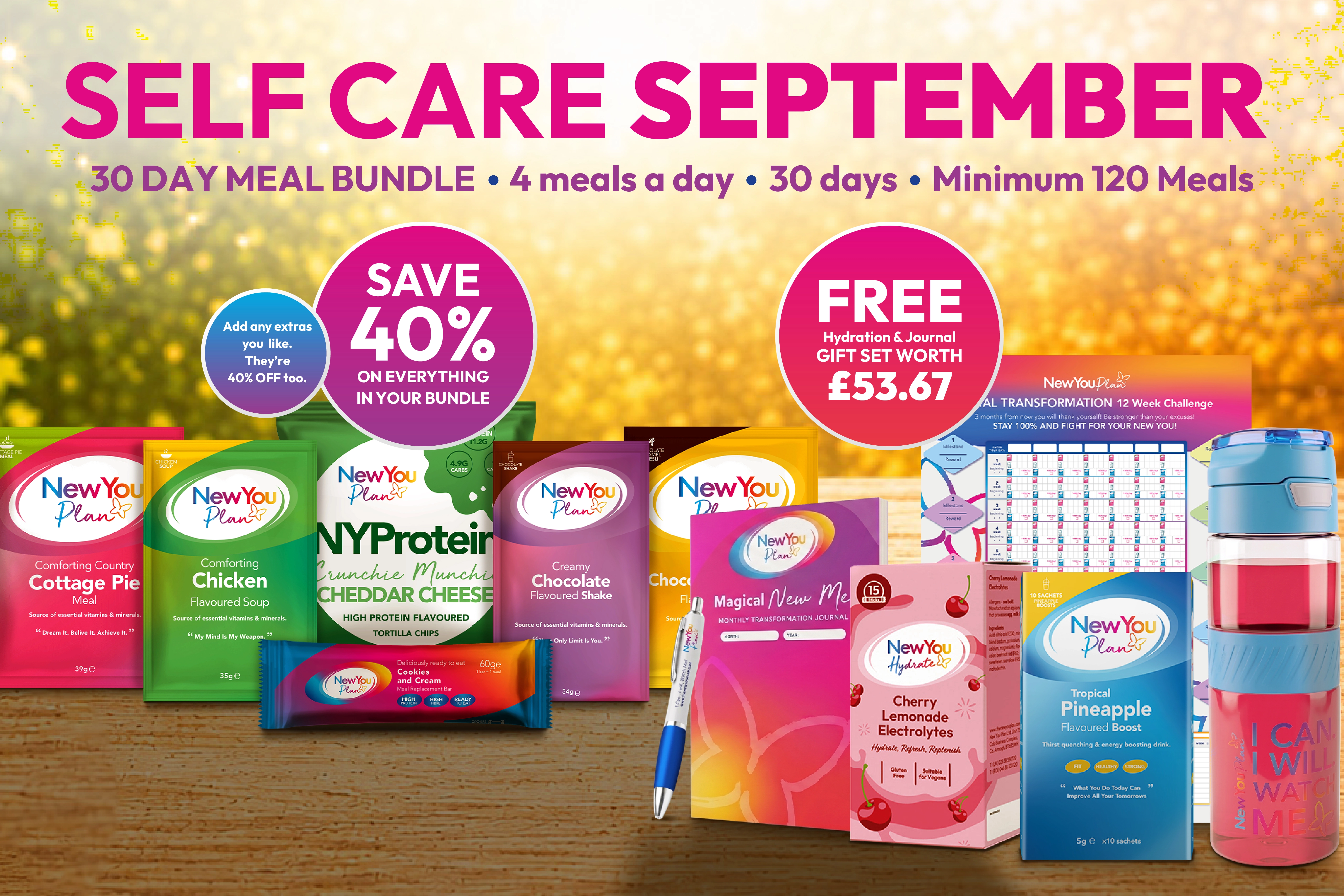 Self Care September 30 Day Meal Bundle