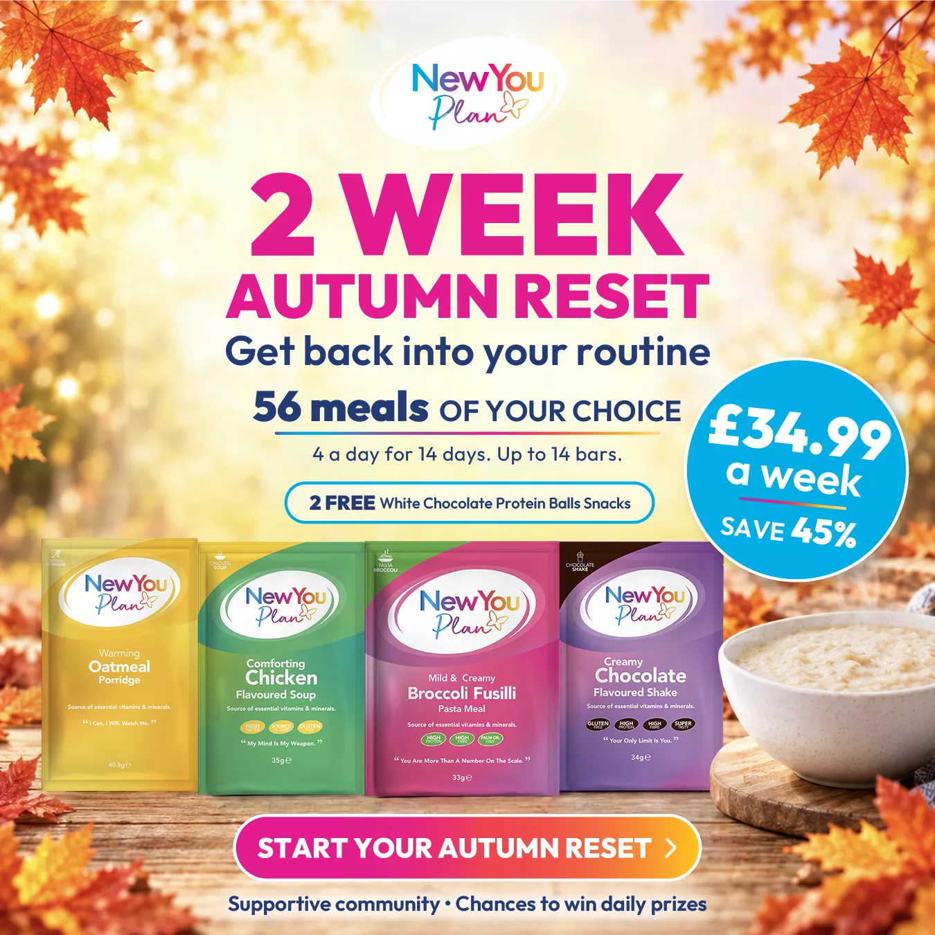 
2 Week Diet Plan Autumn Reset