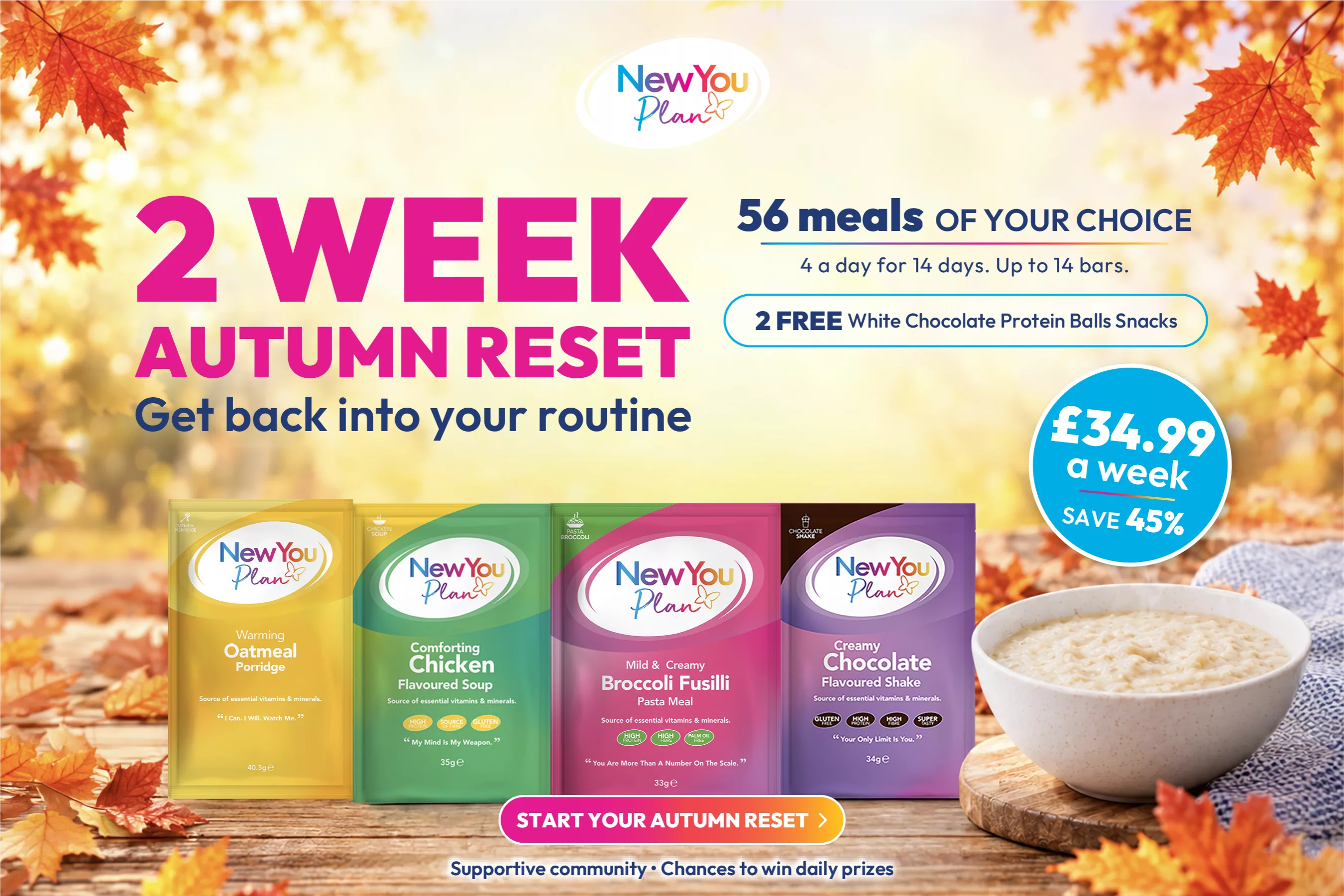 2 Week Diet Plan Autumn Reset