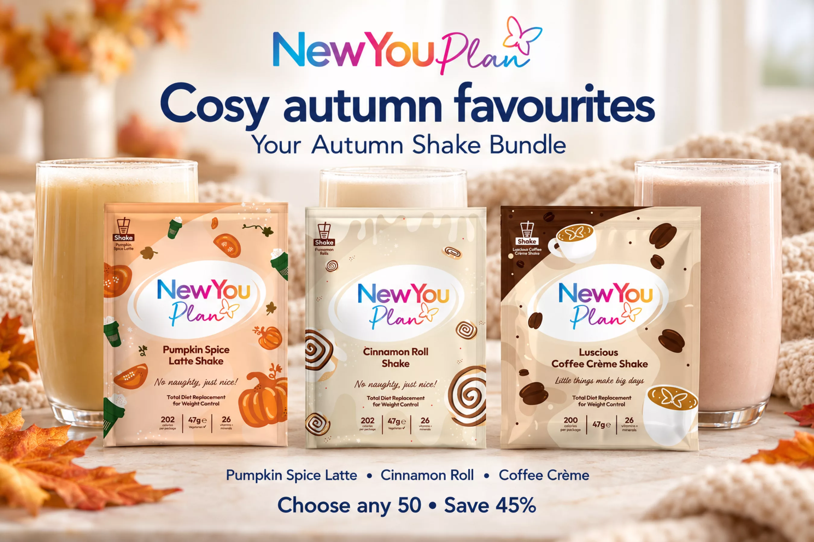 New You Autumn Weight Loss Shakes